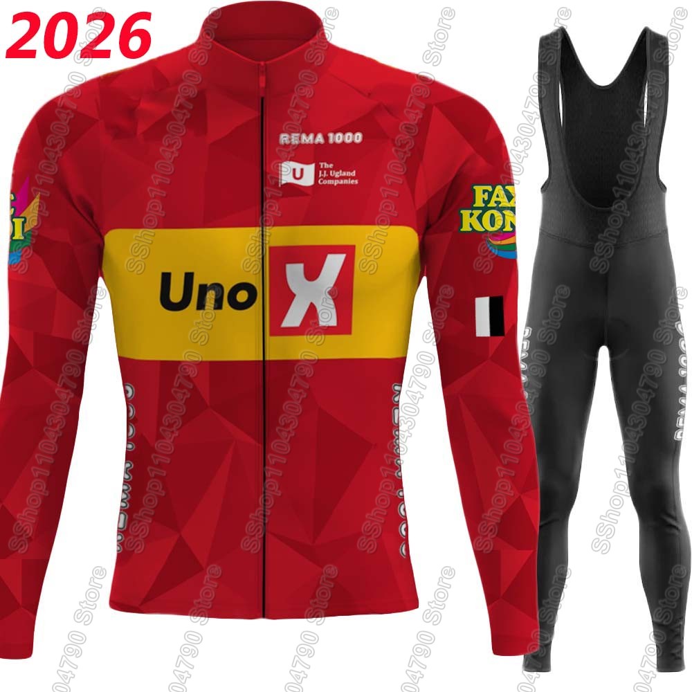 Mountain Biking Jerseys Men - Set Jersey Sepeda Uno X Pro