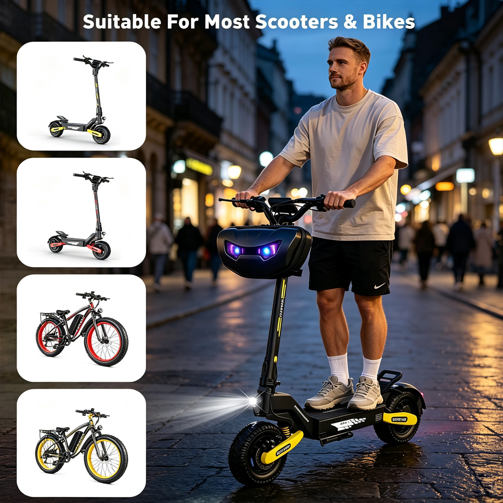 Mountain Biking App - Tas Layar LED Pintar yang Dikendalikan