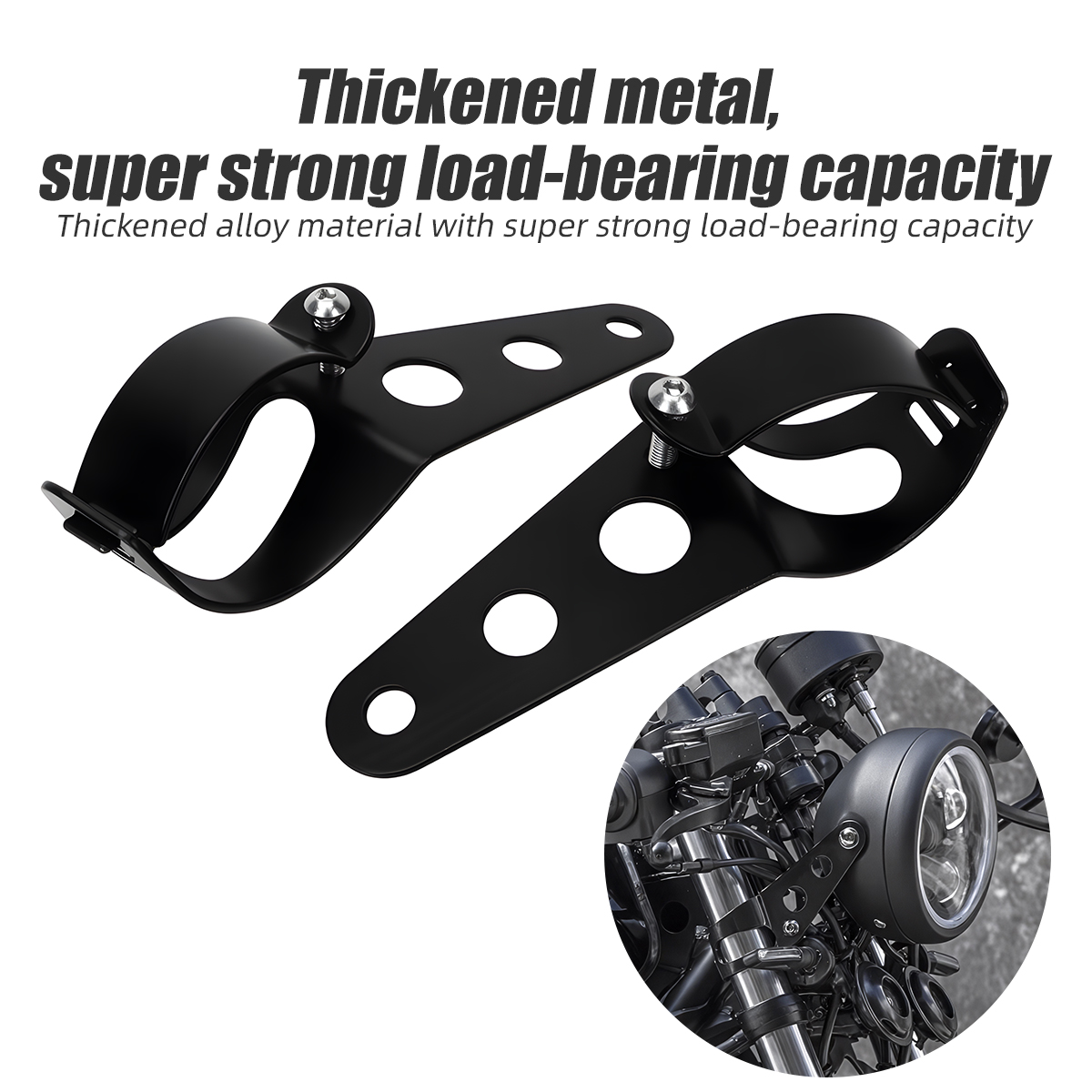 Mountain Biking Shop - Braket Pemasangan Lampu Depan Motor Universal