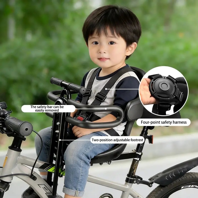 Mountain Biking Shop - Kursi Sepeda Anak yang Dipasang di