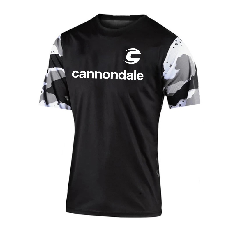 Mountain Biking Jerseys Men - Jersey Bersepeda Lengan Pendek Cannondale Pria