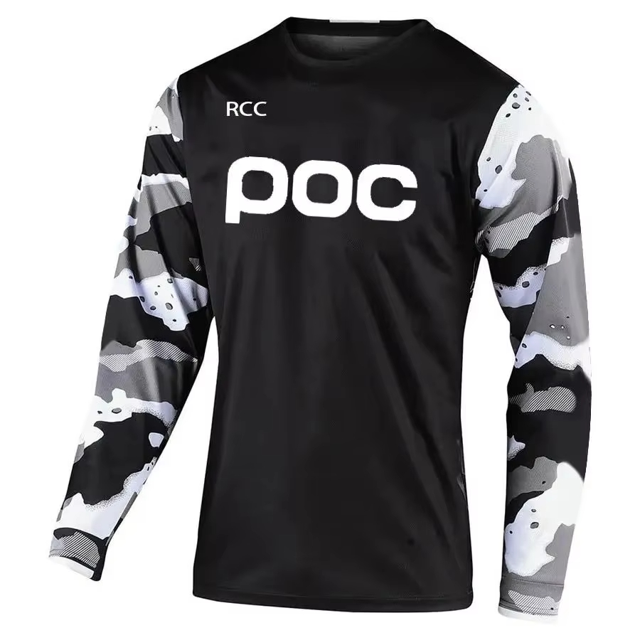 Mountain Biking Shirts - Kaos Lengan Panjang Pria, Jersey Bersepeda