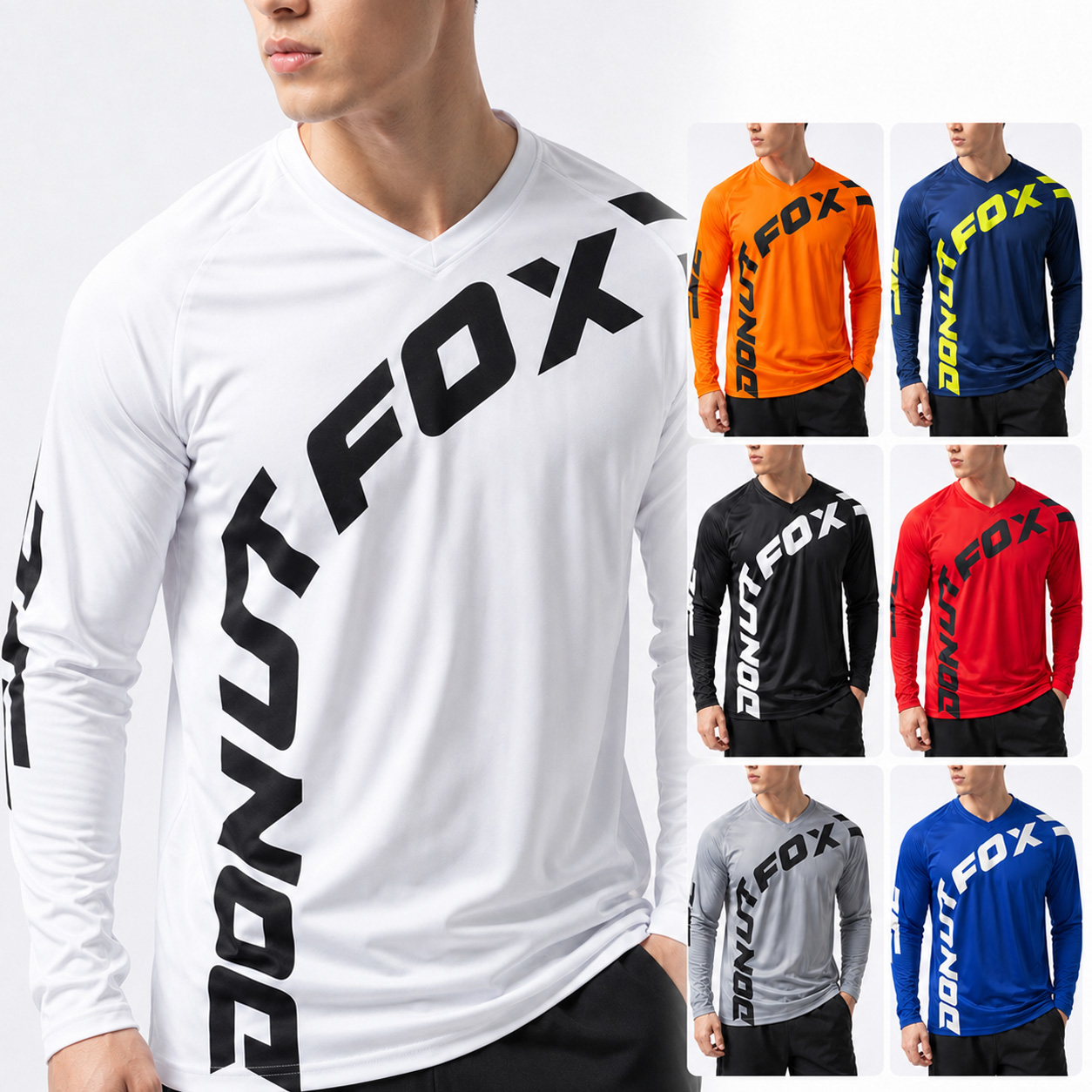 Mountain Biking Shirts - Kaos Lengan Panjang MTB untuk Rekreasi