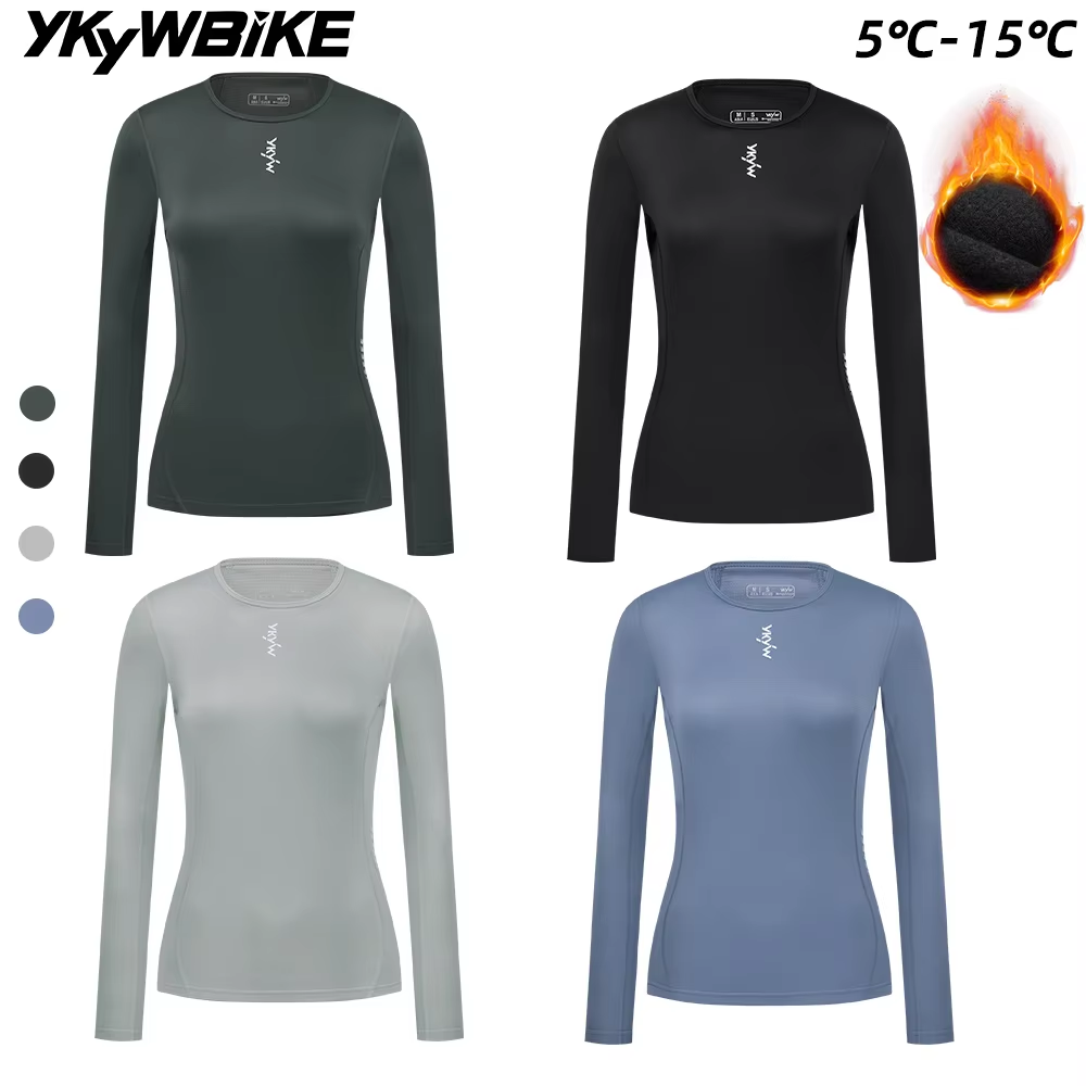 Mountain Biking Shirts - YKYWBIKE Baju Bersepeda Wanita, Kaos Dalam
