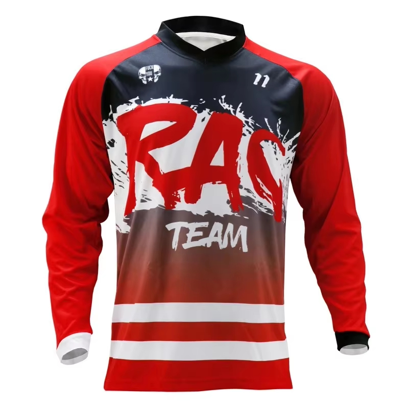 Mountain Biking Shirts - Jersey Balap MTB Lengan Panjang untuk