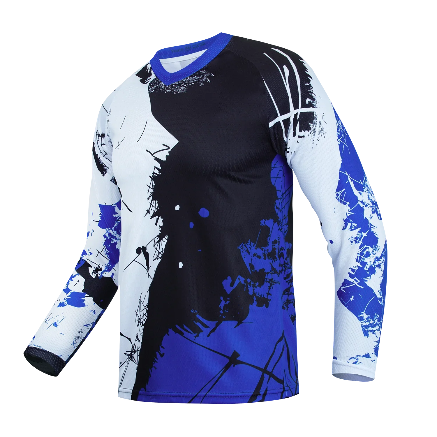 Jersey Motocross Pria, Baju Se - Mountain Biking Shirts ulasan dan harga