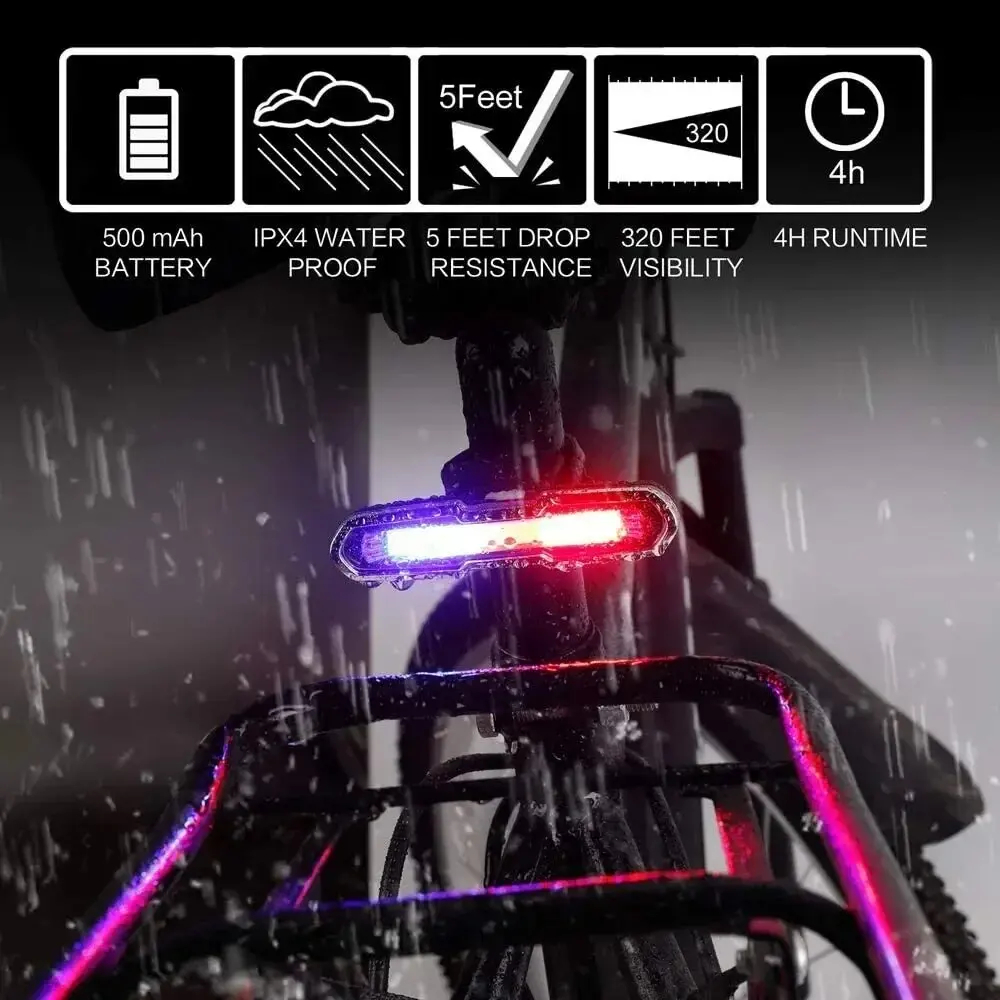 Lampu Belakang Sepeda LED Taha - Mountain Biking Blue Mountains ulasan dan harga