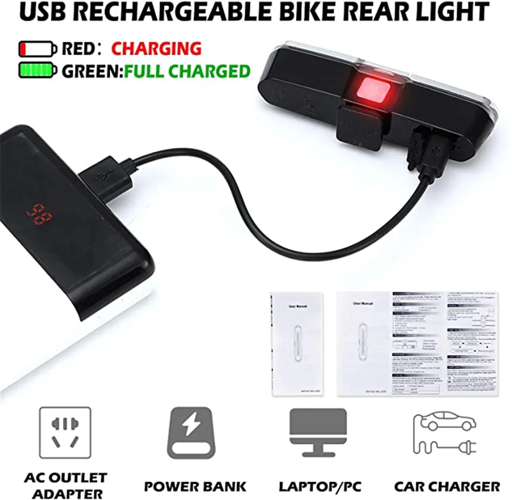 Lampu Belakang Sepeda LED Taha - Mountain Biking Blue Mountains ulasan dan harga