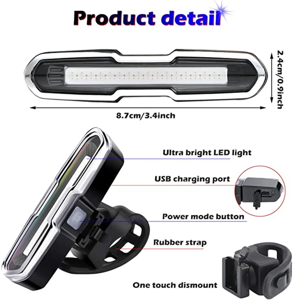 Lampu Belakang Sepeda LED Taha - Mountain Biking Blue Mountains ulasan dan harga