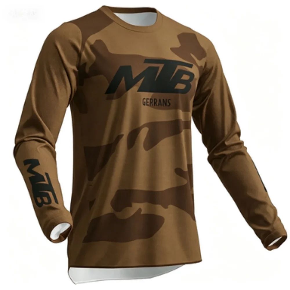 Jersey Sepeda MTB Lengan Panja - Mountain Biking Shirts ulasan dan harga