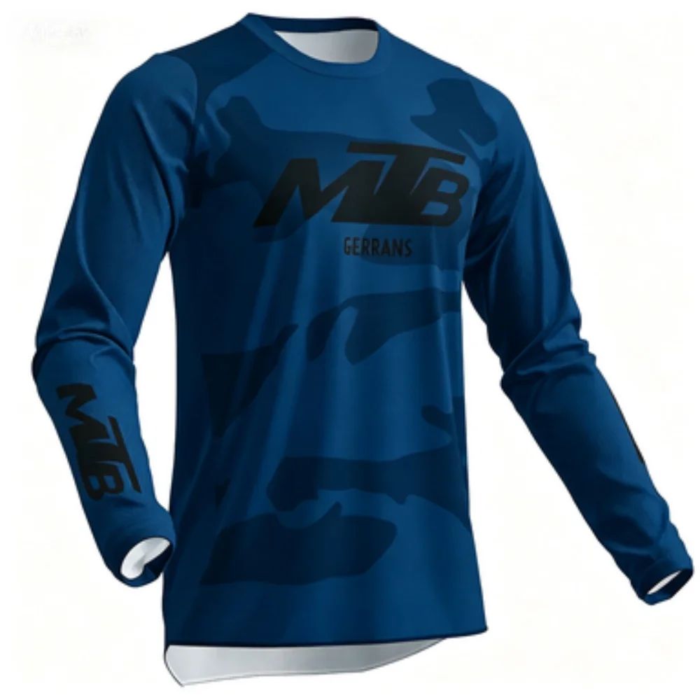 Jersey Sepeda MTB Lengan Panja - Mountain Biking Shirts ulasan dan harga
