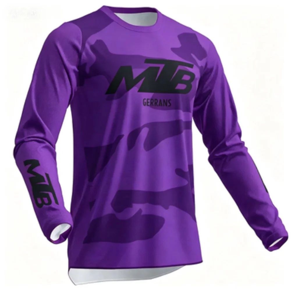 Jersey Sepeda MTB Lengan Panja - Mountain Biking Shirts ulasan dan harga