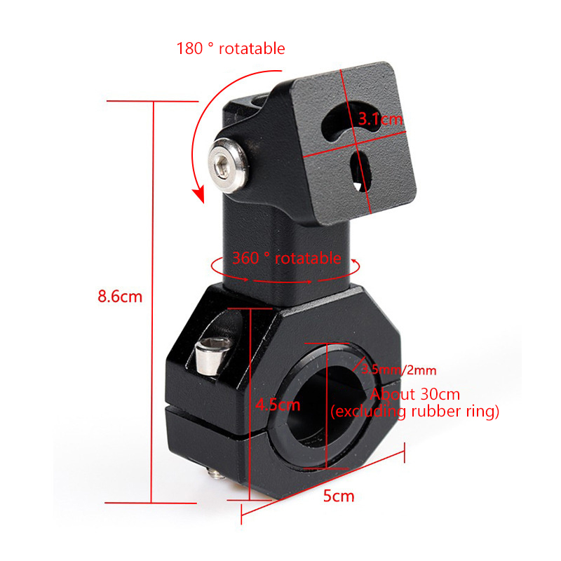 2 buah braket pemasangan lampu - Mountain Biking Shop ulasan dan harga