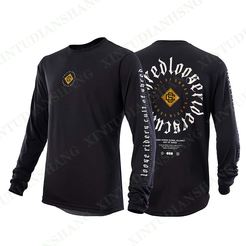 Jersey Lengan Panjang Pria Loo - Mountain Biking Shirts ulasan dan harga