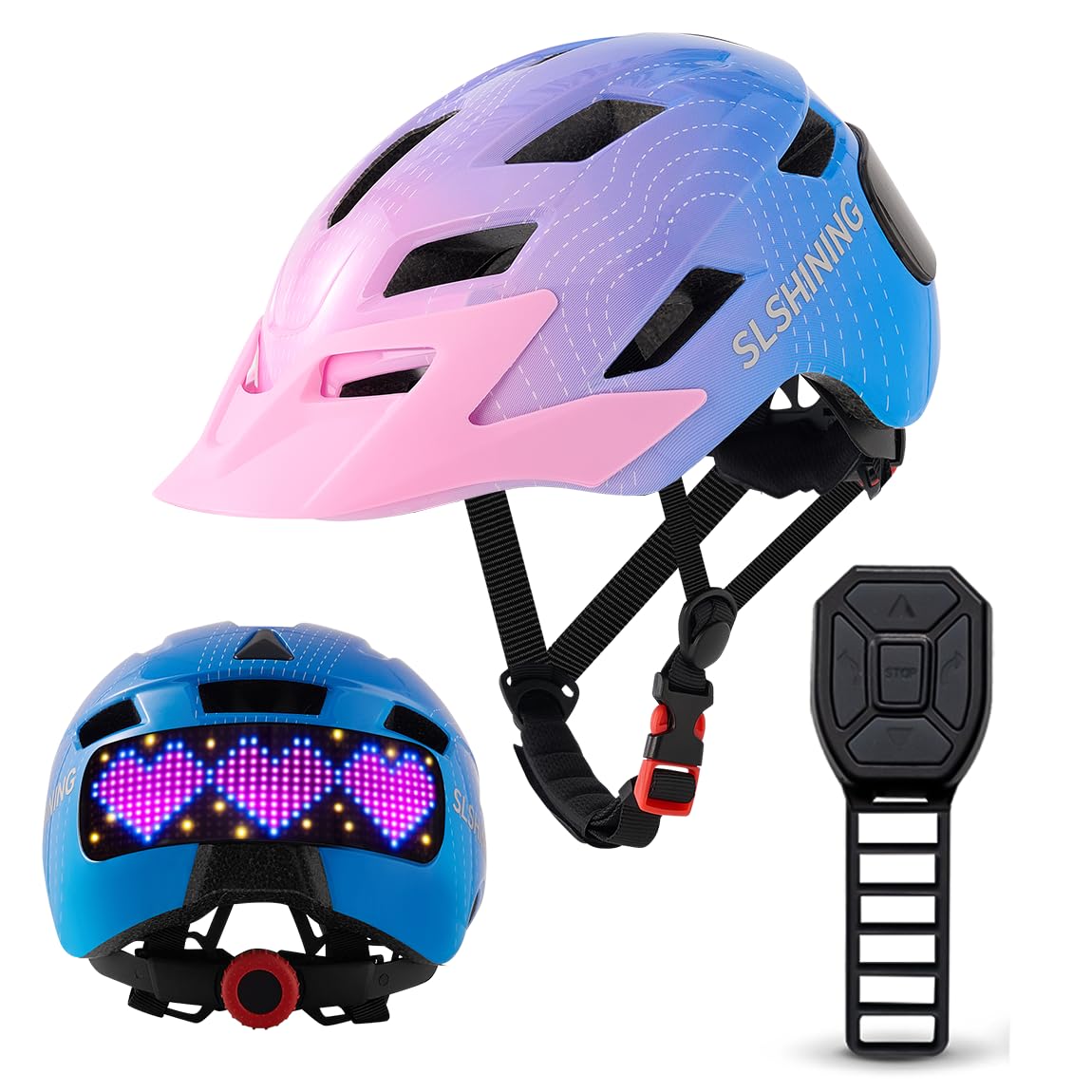 Helm Sepeda LED Isi Ulang deng - Mountain Biking For Kids ulasan dan harga