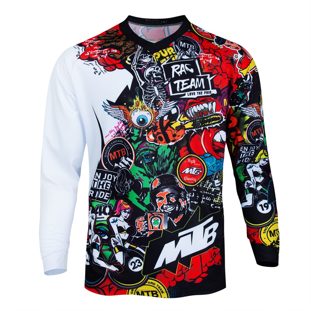 Jersey Bersepeda Lengan Panjan - Mountain Biking Shop ulasan dan harga