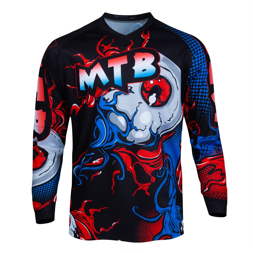 Jersey Bersepeda Lengan Panjan - Mountain Biking Shop ulasan dan harga
