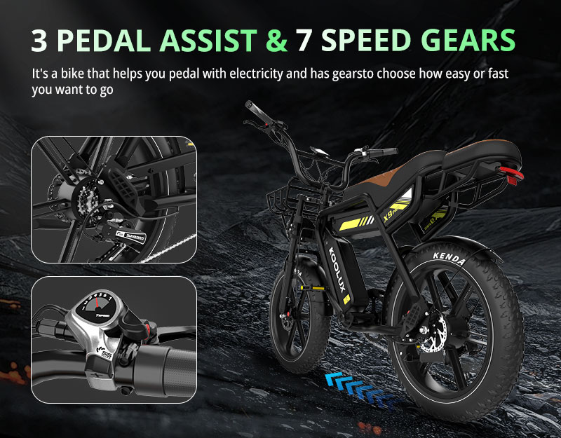 Sepeda Listrik Koolux X9PRO EU - Mountain Biking App ulasan dan harga