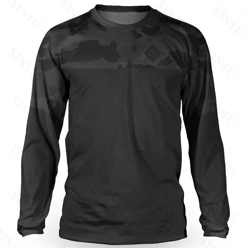 Jersey Pria Pengendara Longgar - Mountain Biking Shirts ulasan dan harga