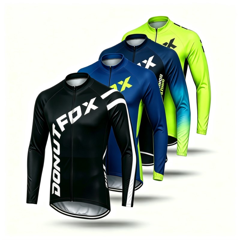 Jersey MTB Lengan Panjang & Ce - Mountain Biking Jerseys Men ulasan dan harga