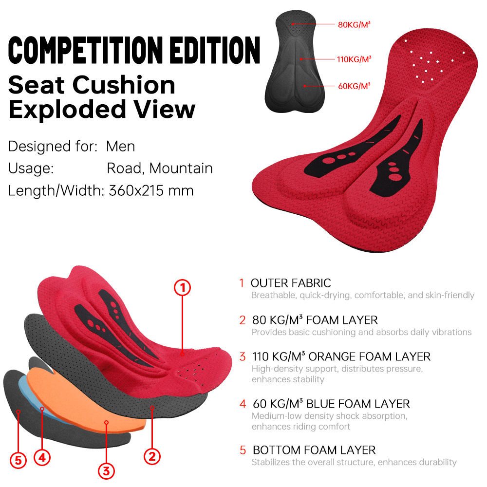 X-TIGER Celana Pendek Berseped - Xcm Mountain Biking ulasan dan harga