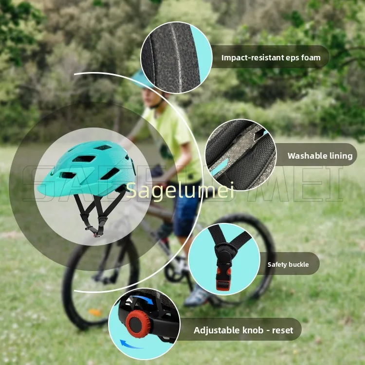 Helm sepeda dengan lampu LED t - Mountain Biking App ulasan dan harga
