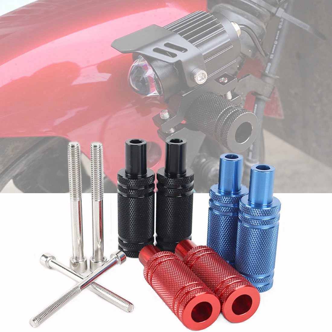 Dudukan Lampu Motor yang Dapat - Mountain Biking Derby ulasan dan harga